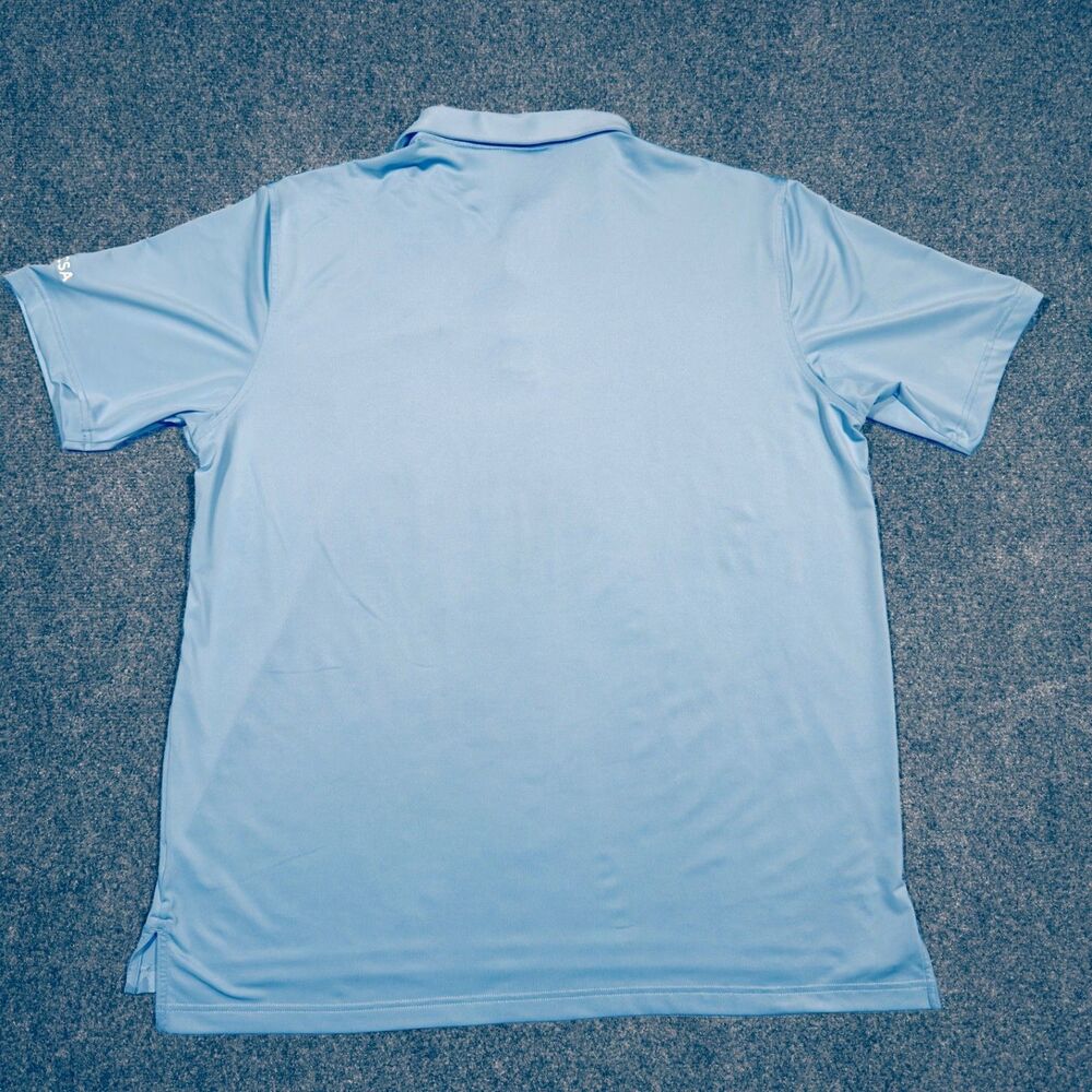 Peter Millar Summer Comfort Blue Golf Hawaii HGCSA Polo Shirt XXL 2XL - Picture 3 of 7
